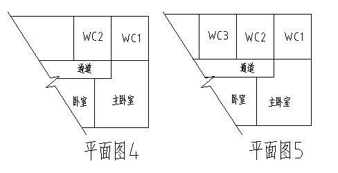 建筑戶型中衛(wèi)生間平面布局的通病