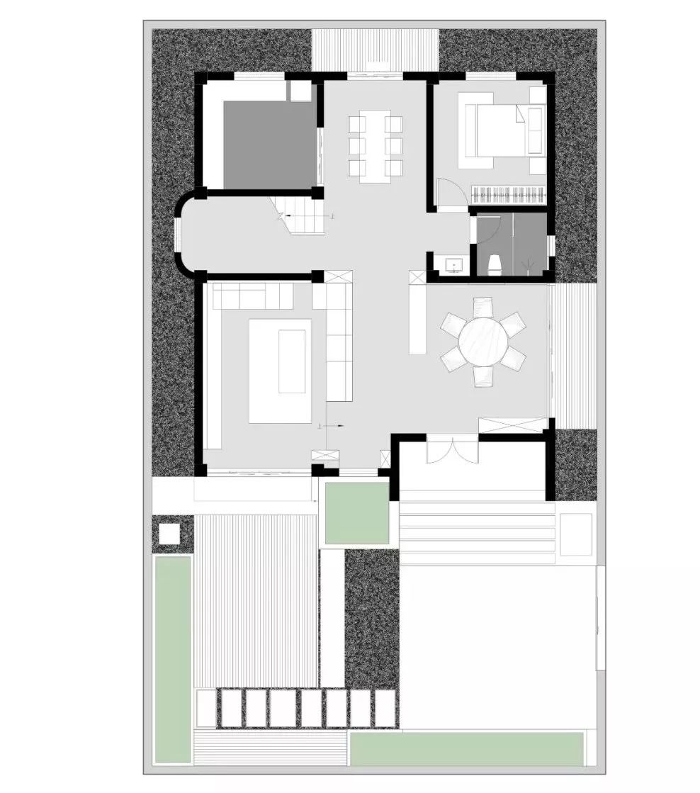 廢棄30年的舊宅，建筑師改后不僅清爽通透，還多了1間房和2個(gè)院子