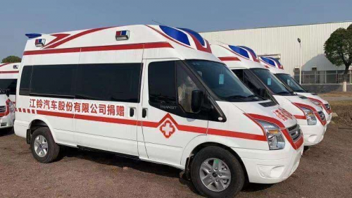 全國(guó)第一批，江鈴福特全順負(fù)壓救護(hù)車奔赴武漢