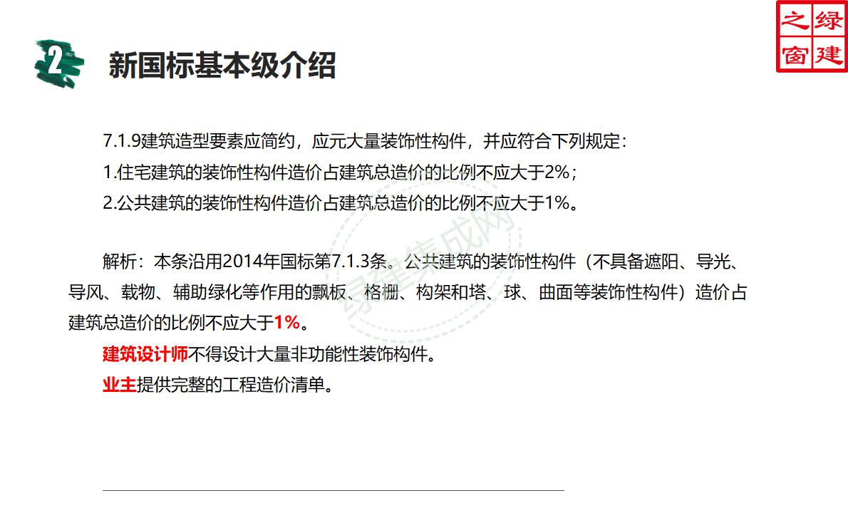 【設(shè)計(jì)】綠建新國(guó)標(biāo)2019版基本級(jí)詳解以及對(duì)專業(yè)設(shè)計(jì)師具體要求