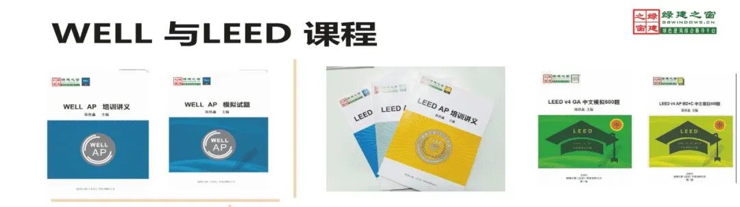 【培訓(xùn)】LEED GA+AP 與 WELL AP2024年培訓(xùn)計劃表